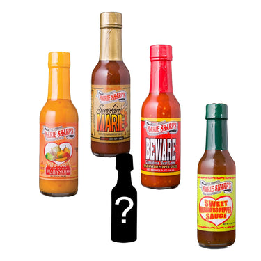 Marie Sharp's Dad's Hot Off the Grill | 4 - Pack Set - Marie Sharp's Company Store
